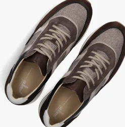 taupe van bommel lage sneakers sbm-10020 libra