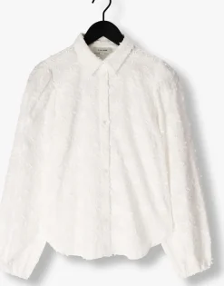 witte aaiko blouses lien long sleeve co 510