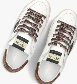 witte ama brand deluxe lage sneakers slam