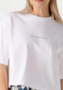witte amaya amsterdam t-shirt baylie