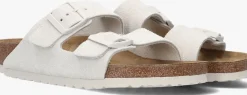witte birkenstock slippers arizona dames