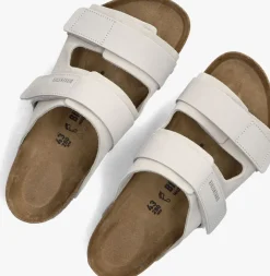 witte birkenstock slippers uji