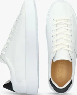 witte blackstone lage sneakers skarn ray