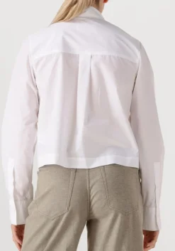 witte closed blouses cropped classic shirt