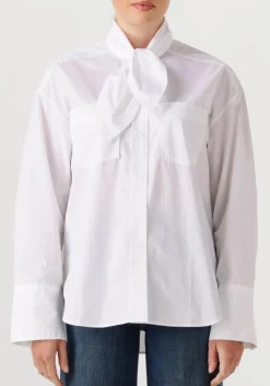 witte closed blouses scarff shirt