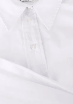 witte co'couture blouses cotton crisp cropped shirt