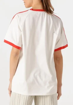 witte co'couture t-shirt siaracc oversize sporty v-tee