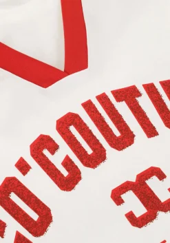 witte co'couture t-shirt siaracc oversize sporty v-tee