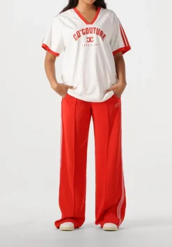 witte co'couture t-shirt siaracc oversize sporty v-tee