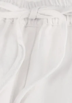 witte co'couture wijde broek loisecc linen long pant