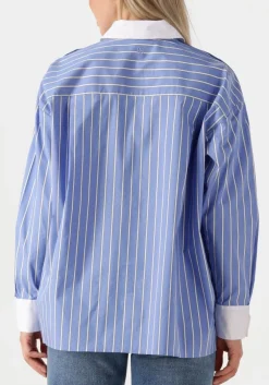 witte dante6 blouses dandy pinstripe shirt