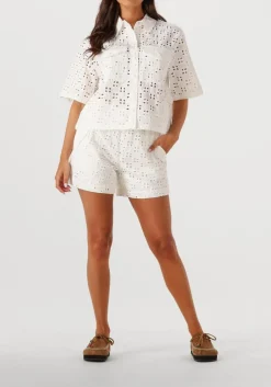 witte dante6 korte broek treva broderie anglaise shorts