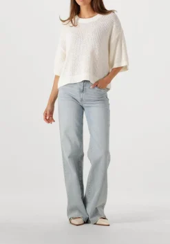 witte dante6 top yoko ajour knitted sweater