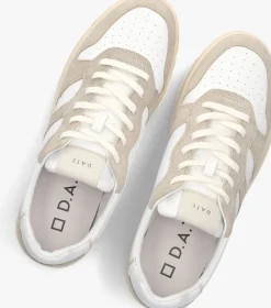 witte d.a.t.e lage sneakers court 2.0 vintage