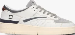 witte d.a.t.e lage sneakers torneo colored