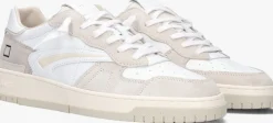 witte d.a.t.e lage sneakers torneo