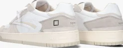 witte d.a.t.e lage sneakers torneo