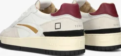 witte d.a.t.e lage sneakers torneo pure vintage