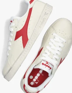 witte diadora lage sneakers game l low waxed wn