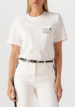 witte elisabetta franchi t-shirt t shirt