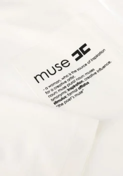 witte elisabetta franchi t-shirt t shirt