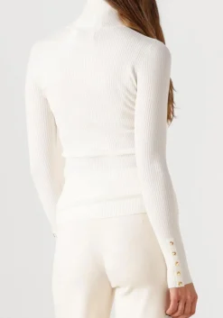witte elisabetta franchi trui knitted sweater