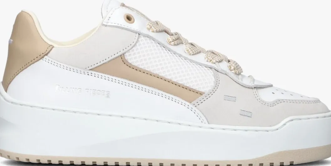 witte filling pieces lage sneakers avenue mix