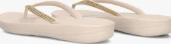 witte fitflop teenslippers iqushion sparkle