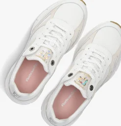 witte floris van bommel lage sneakers sfw-10101