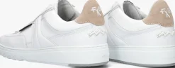 witte floris van bommel lage sneakers sfm-10216 de kupster