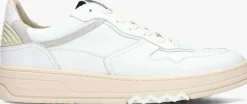 witte floris van bommel sneakers sfm-10166 de okker