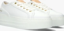 witte fred de la bretoniere lage sneakers vajen bina