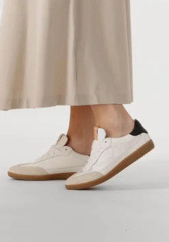 witte fred de la bretoniere lage sneakers pearl sign