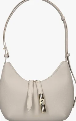 witte furla schoudertas goccia s shoulder bag