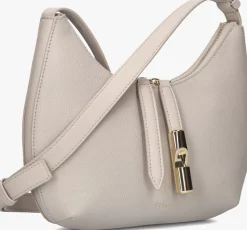 witte furla schoudertas goccia s shoulder bag
