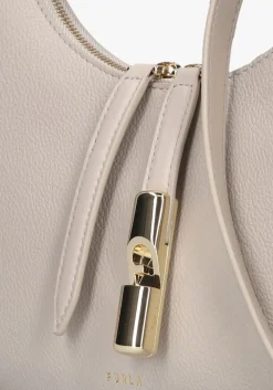 witte furla schoudertas goccia s shoulder bag