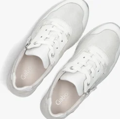 witte gabor lage sneakers 306