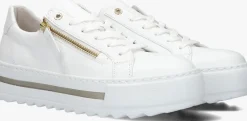 witte gabor lage sneakers 498