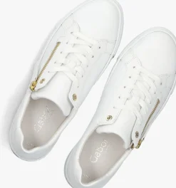 witte gabor lage sneakers 498