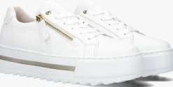 witte gabor lage sneakers 498