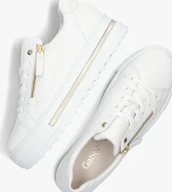 witte gabor lage sneakers 498