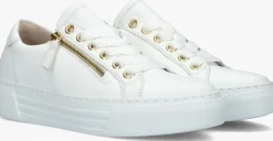 witte gabor lage sneakers 465