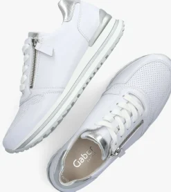 witte gabor lage sneakers 528