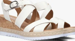 witte gabor sandalen met hak 832