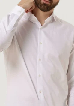 witte genti klassiek overhemd s9254-1109
