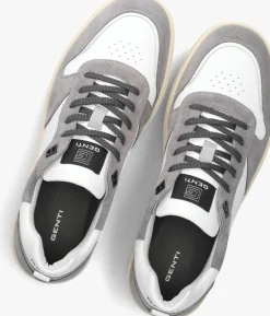 witte genti lage sneakers fury