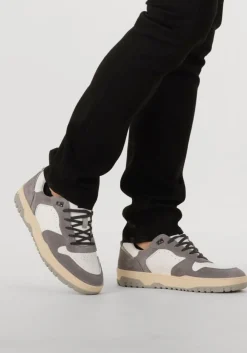 witte genti lage sneakers fury