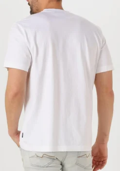 witte genti t-shirt t-shirt ss j2040-1223