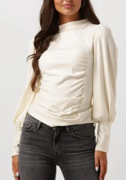 witte gestuz blouses rifagz puff blouse noos
