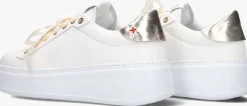 witte gio+ lage sneakers pia